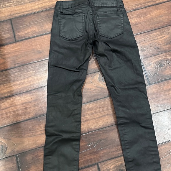 The Kooples Skin Black Skinny Coated Pants 25 - Picture 5 of 7